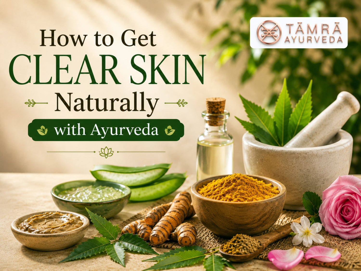 How to Get Clear Skin Naturally with Ayurveda- Expert Tips