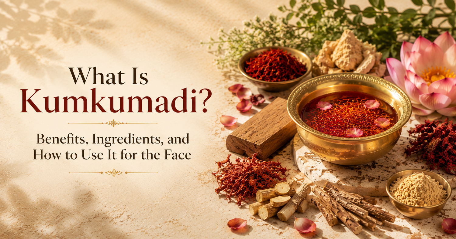 What is Kumkumadi guide covering its benefits, ingredients and how to use it for the face