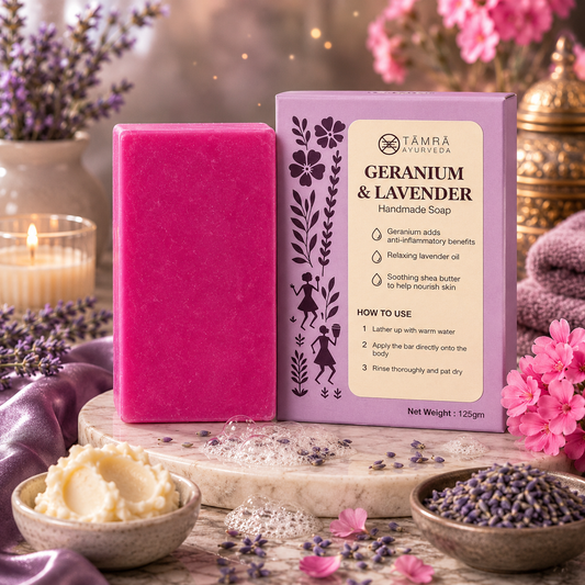 Geranium & Lavender Handmade Soap