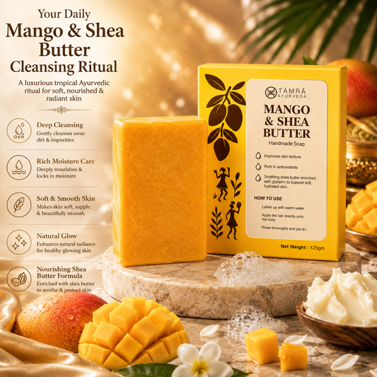 Mango & Shea Butter Handmade Soap