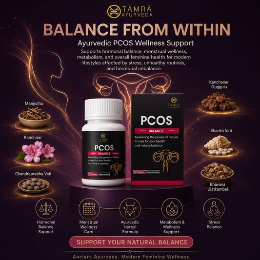 PCOS Balance Tablet – Ayurvedic Hormonal Wellness & Menstrual Balance Support