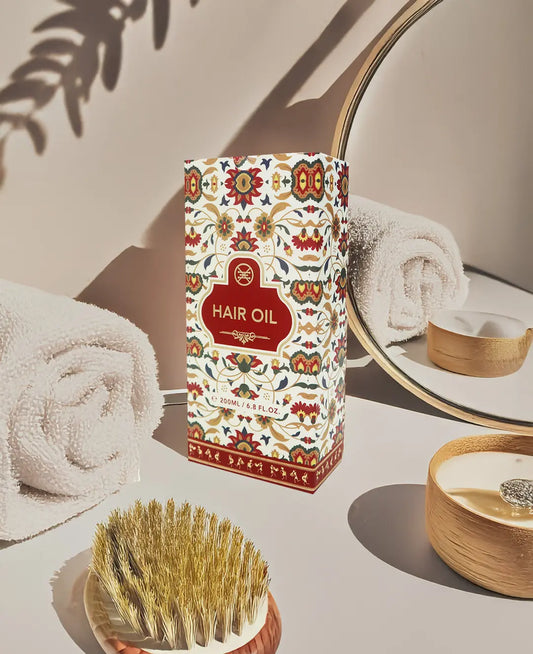 Tamra Ayurveda Decorative hair oil box