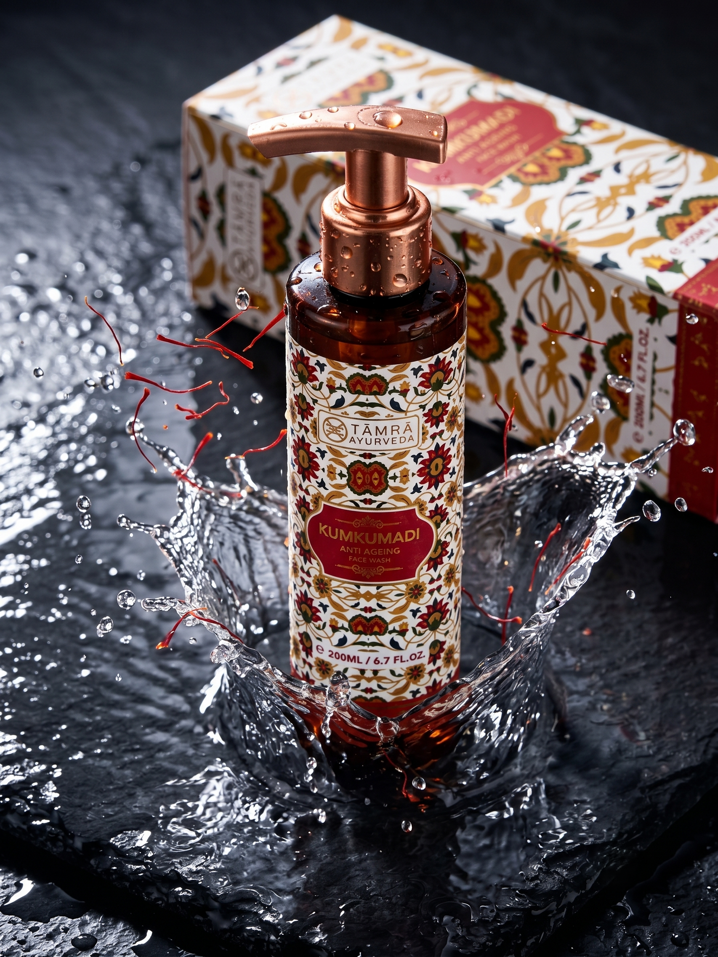 Kumkumadi Ayurvedic Anti Ageing Face Wash for Glowing Skin