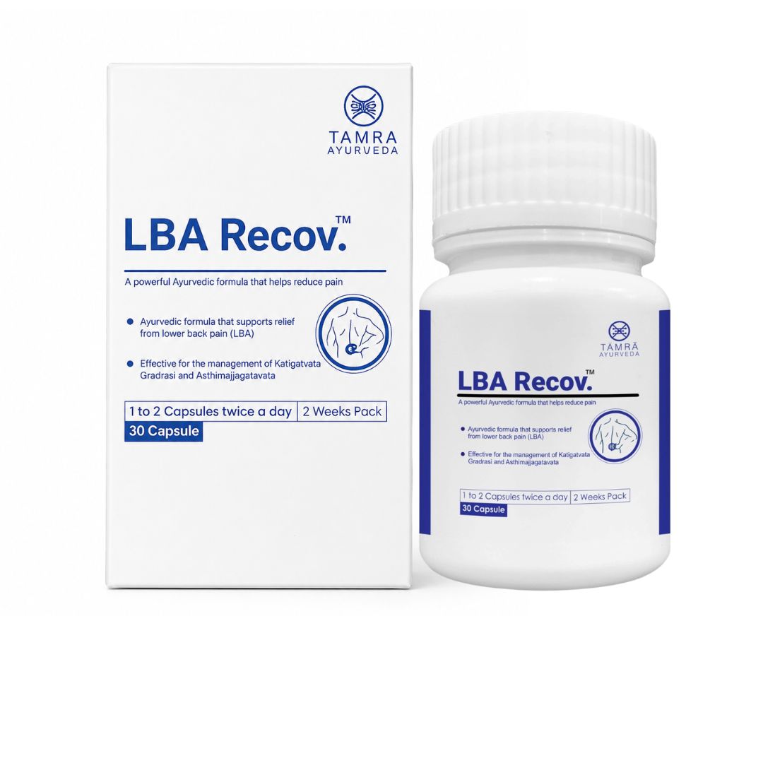 LBA Recov Capsules for Lower Back Pain Relief, Mobility & Spine Wellness