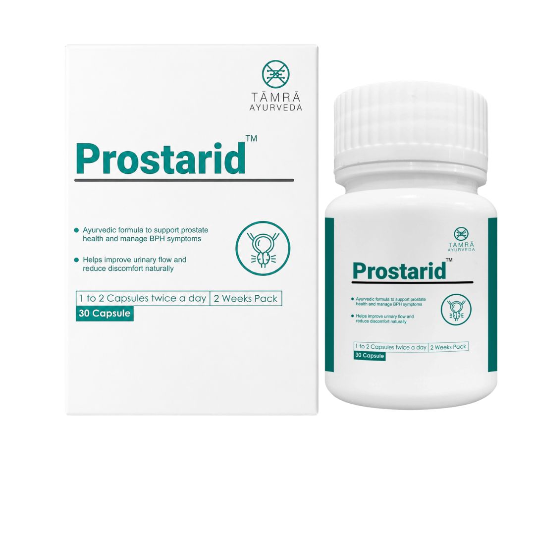 Tamra Prostarid Capsule – Ayurvedic Support for Prostate Health & Urinary Function