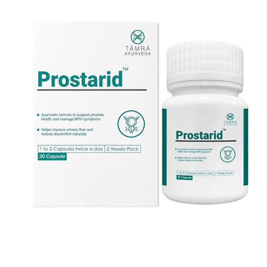 Tamra Prostarid Capsule – Ayurvedic Support for Prostate Health & Urinary Function