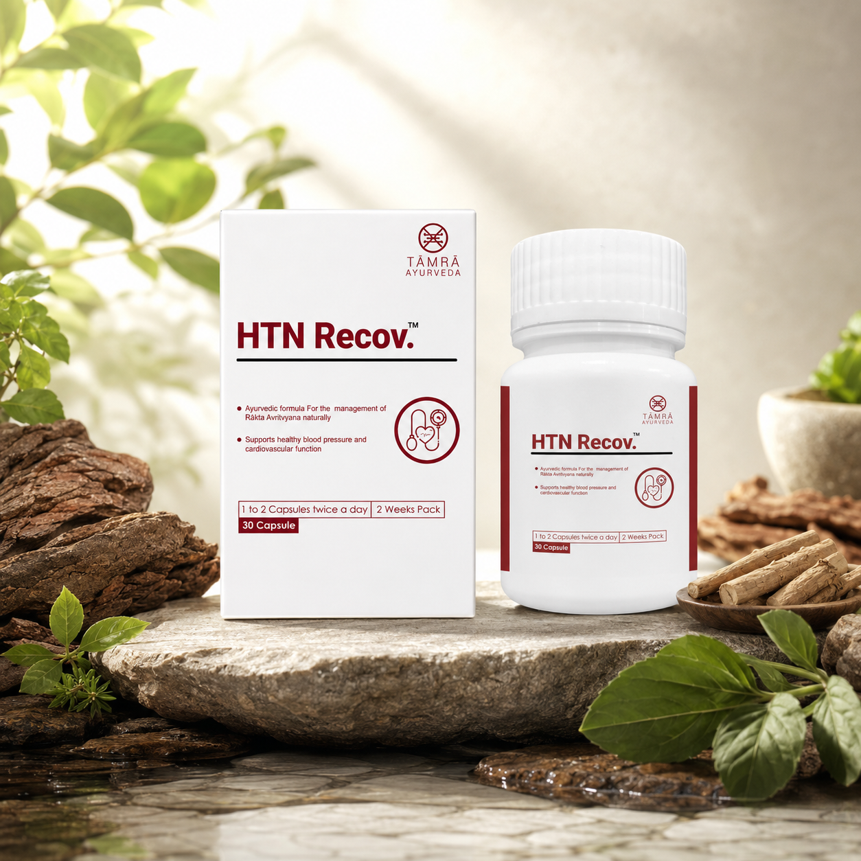 HTN Recov Capsules for Blood Pressure & Heart Wellness