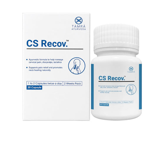 Tamra CS Recov Capsule – Ayurvedic Support for Cervical Spine & Neck Wellness