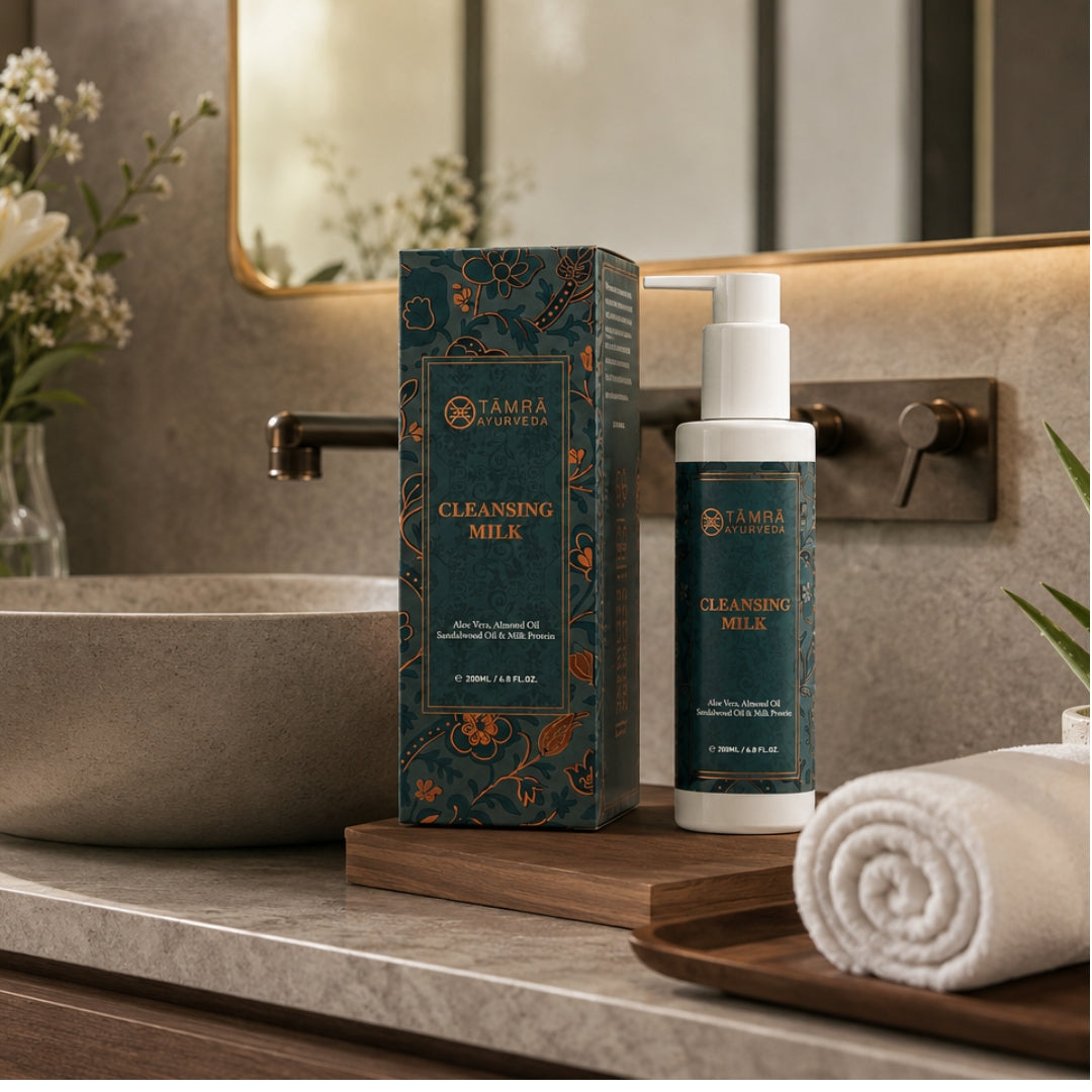 Tamra Ayurvedic Cleansing Milk for Dry & Sensitive Skin