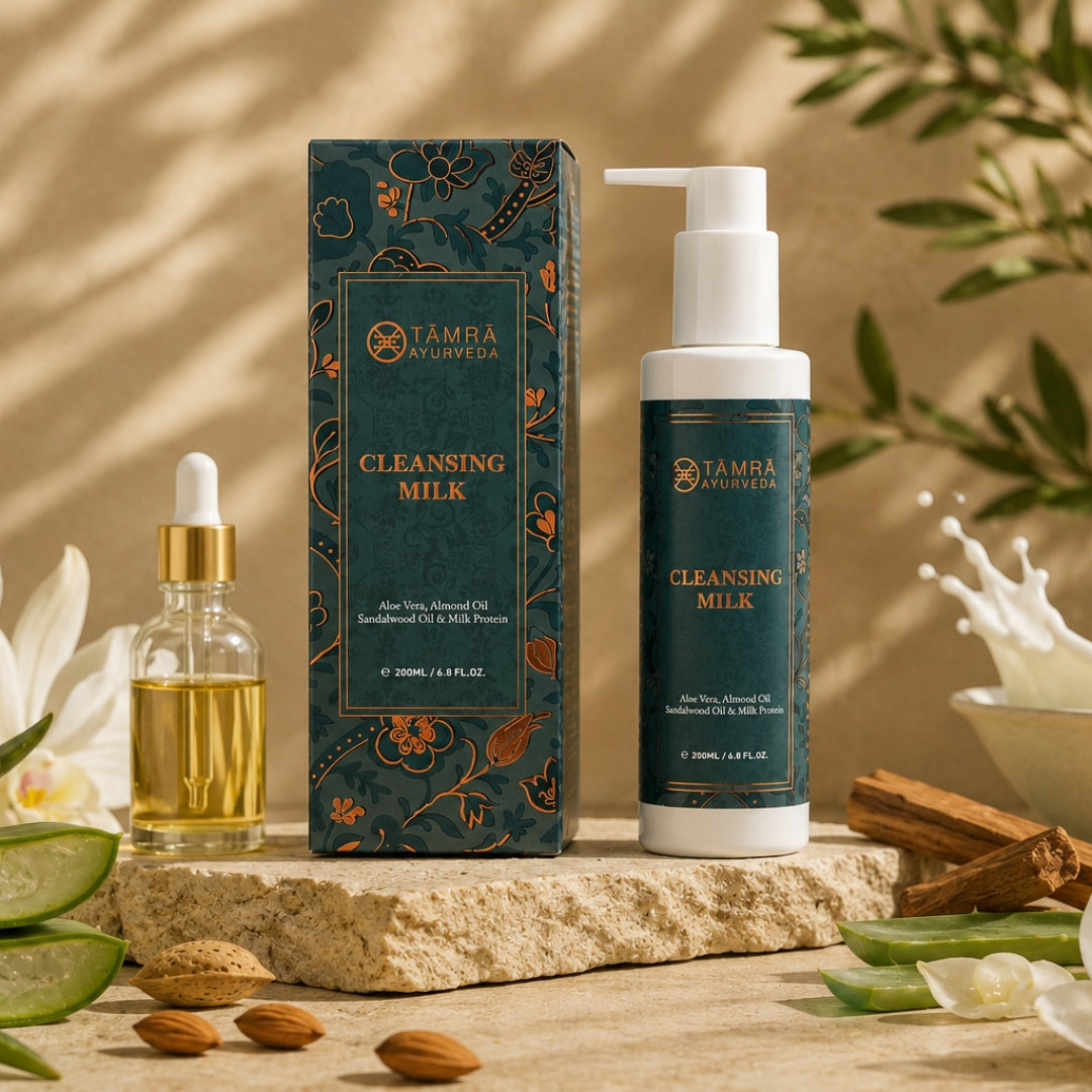 Tamra Ayurvedic Cleansing Milk for Dry & Sensitive Skin