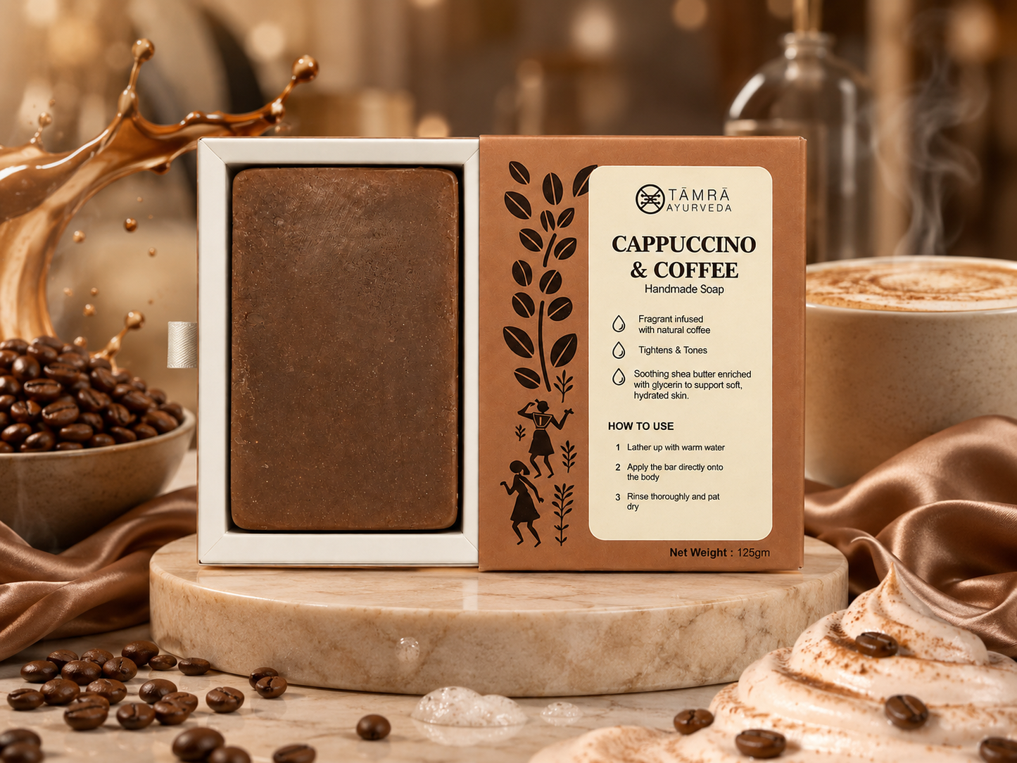 Cappuccino & Coffee Handmade Soap