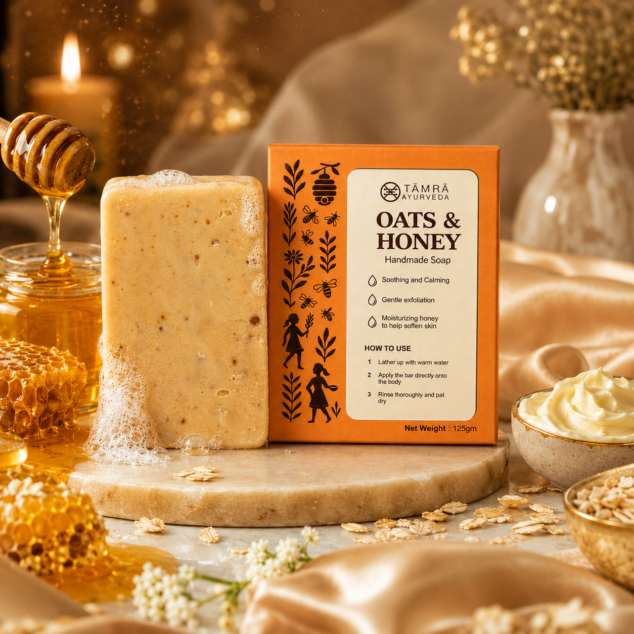 Oats & Honey Handmade Soap