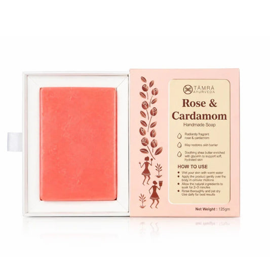 Rose & Cardamom Handmade Soap