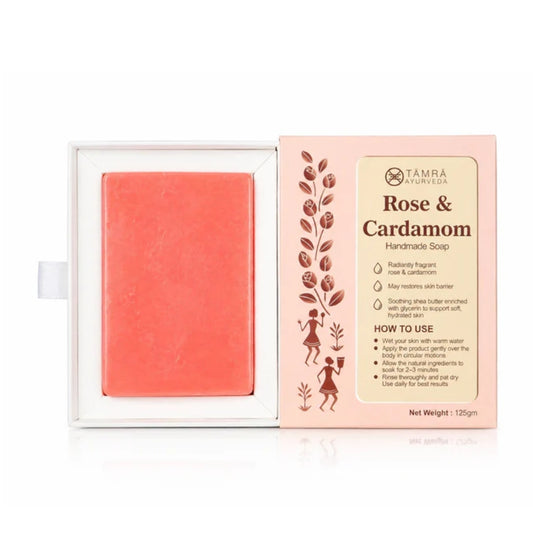 Rose & Cardamom Handmade Soap