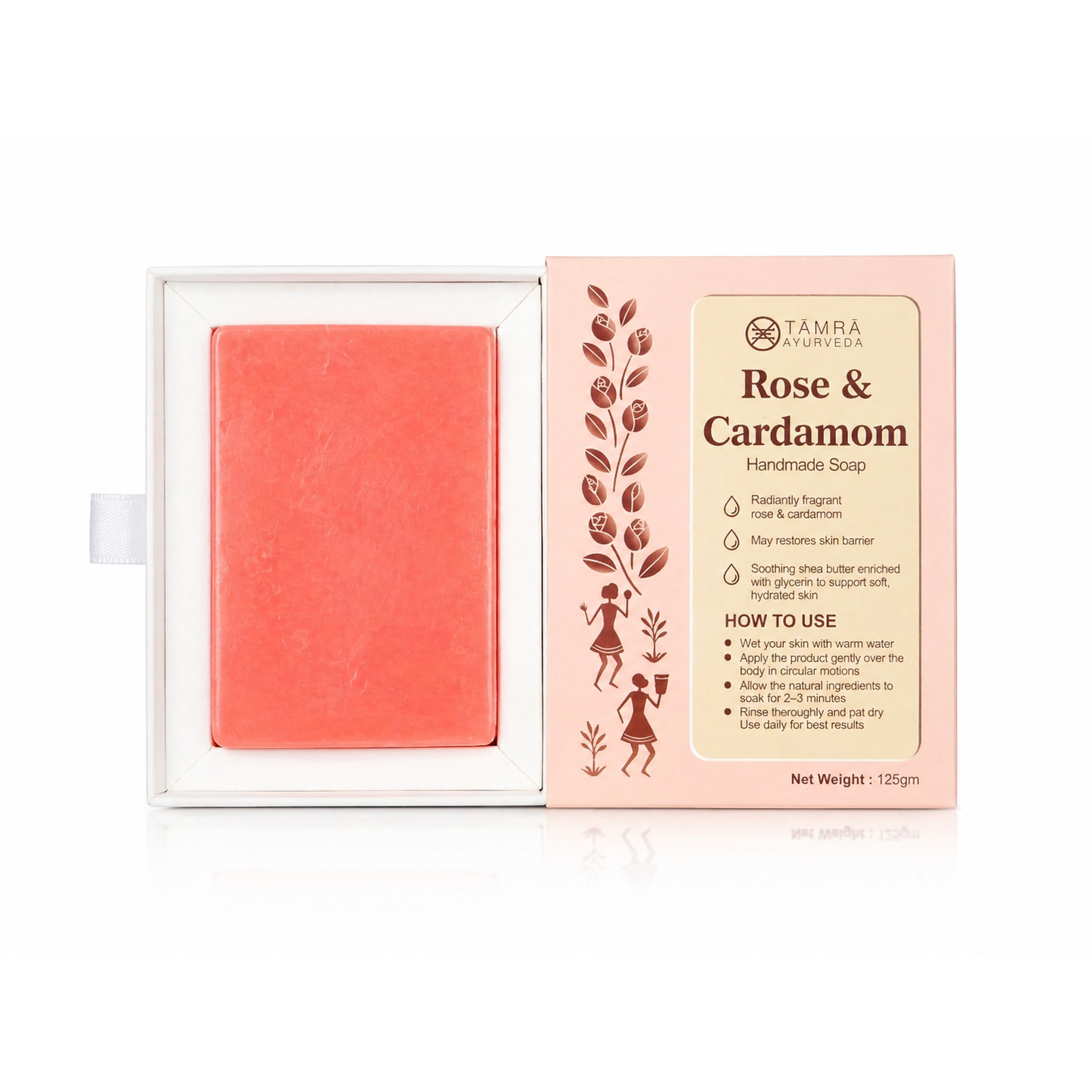 Rose & Cardamom Handmade Soap