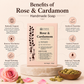 Rose & Cardamom Handmade Soap