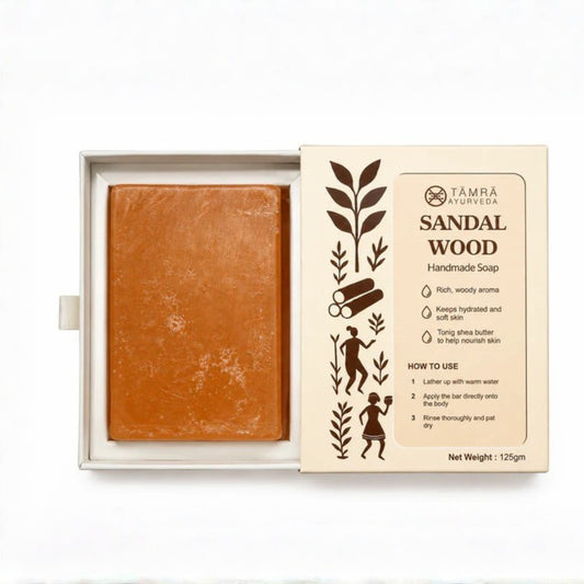 Tamra Herbal Sandalwood handmade Soap– 125 gm