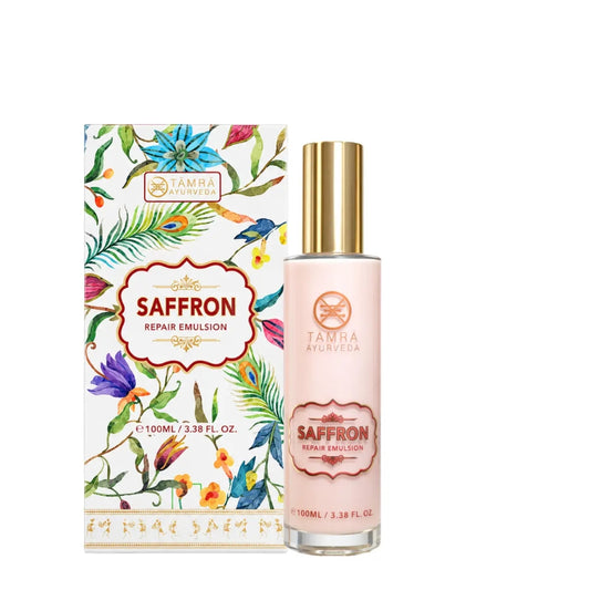 Ayurvedic Saffron Repair Emulsion for Daily Skin Nourishment