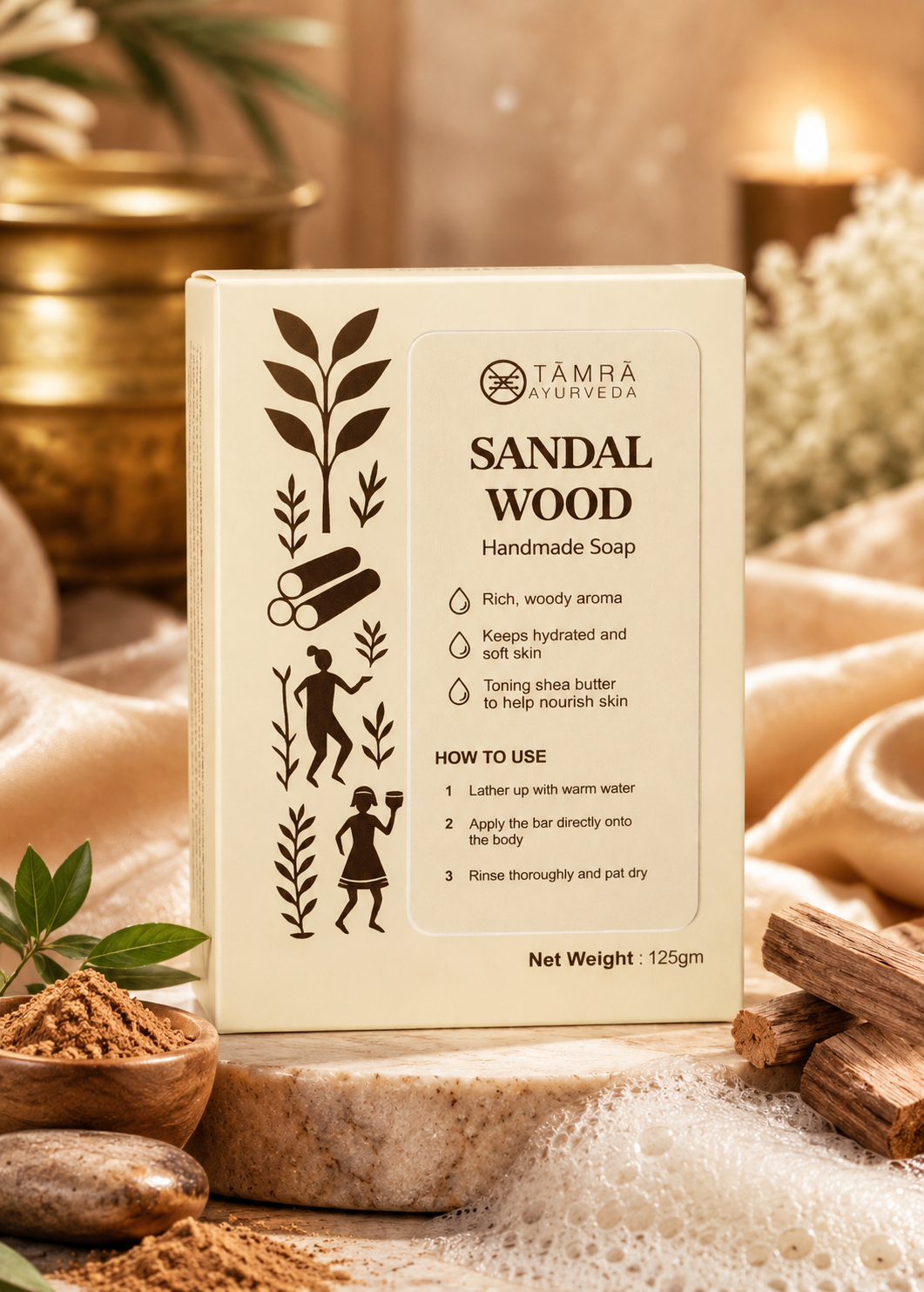 Sandal Wood handmade Soap