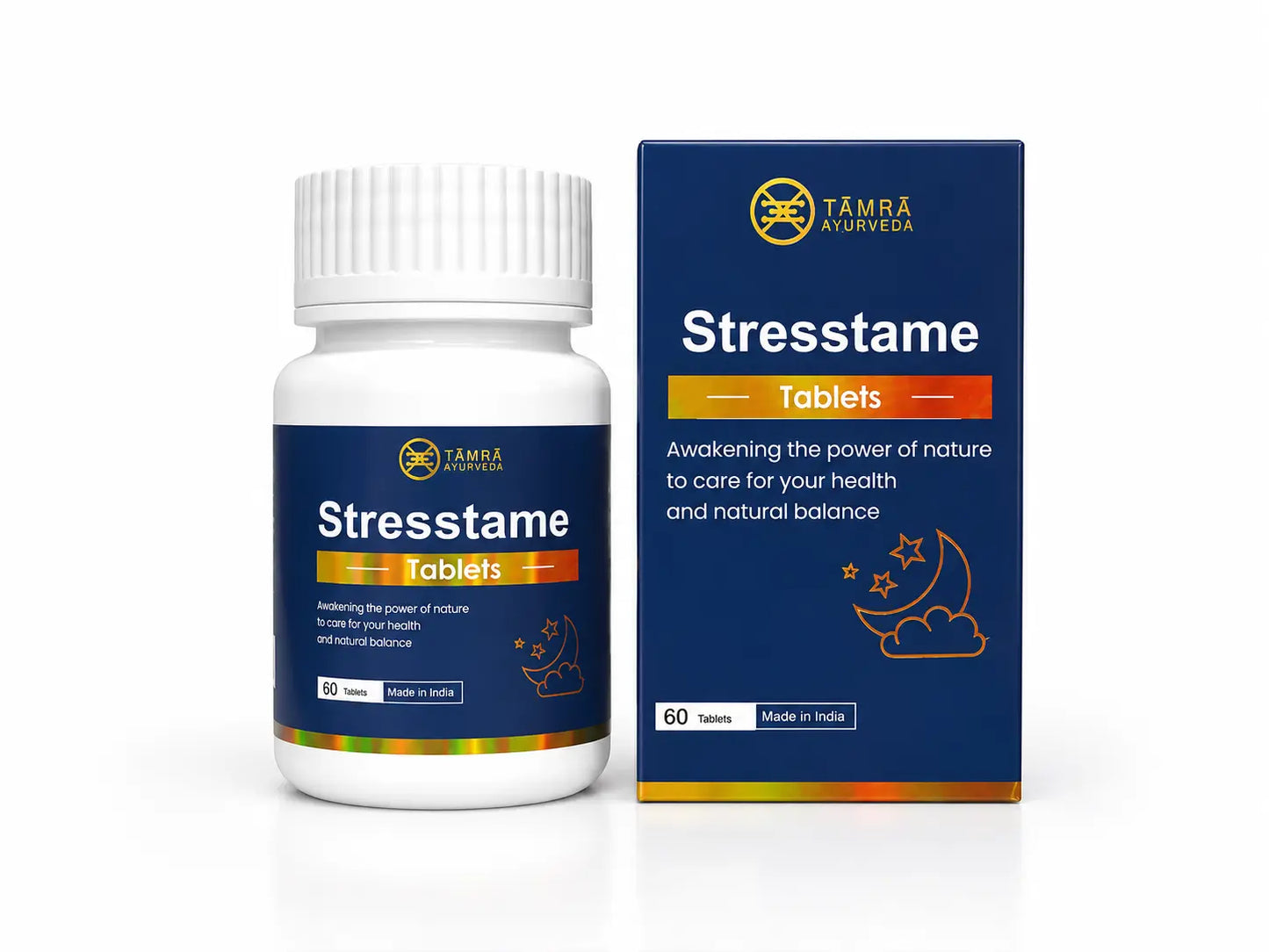 Tamra StressTame Tablets – Ayurvedic Stress Relief & Mental Wellness Support
