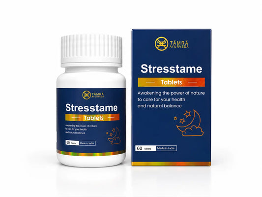 Tamra StressTame Tablets – Ayurvedic Stress Relief & Mental Wellness Support