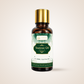 Tamra Ayurveda Tea Tree oil bottle with a gold cap 