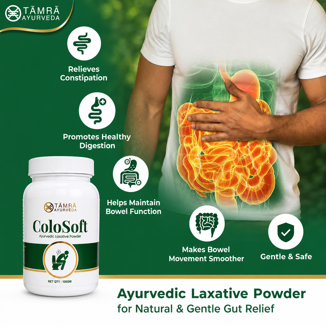 Colosoft Ayurvedic Laxative Powder