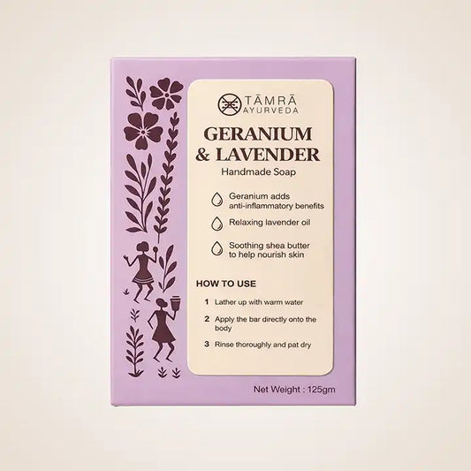 Geranium & Lavender Handmade Soap