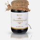 Jar of Tamra Ayurveda Chyawanprash with a jute lid on a white background