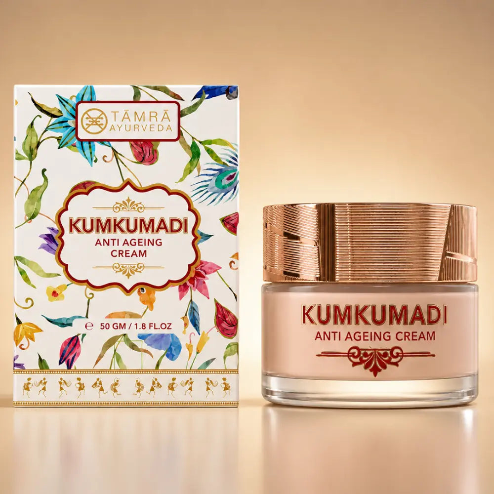 Ayurvedic Kumkumadi Anti-Ageing Cream for Fine Lines & Wrinkles