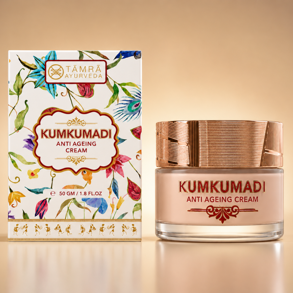 Ayurvedic Kumkumadi Anti-Ageing Cream for Fine Lines & Wrinkles