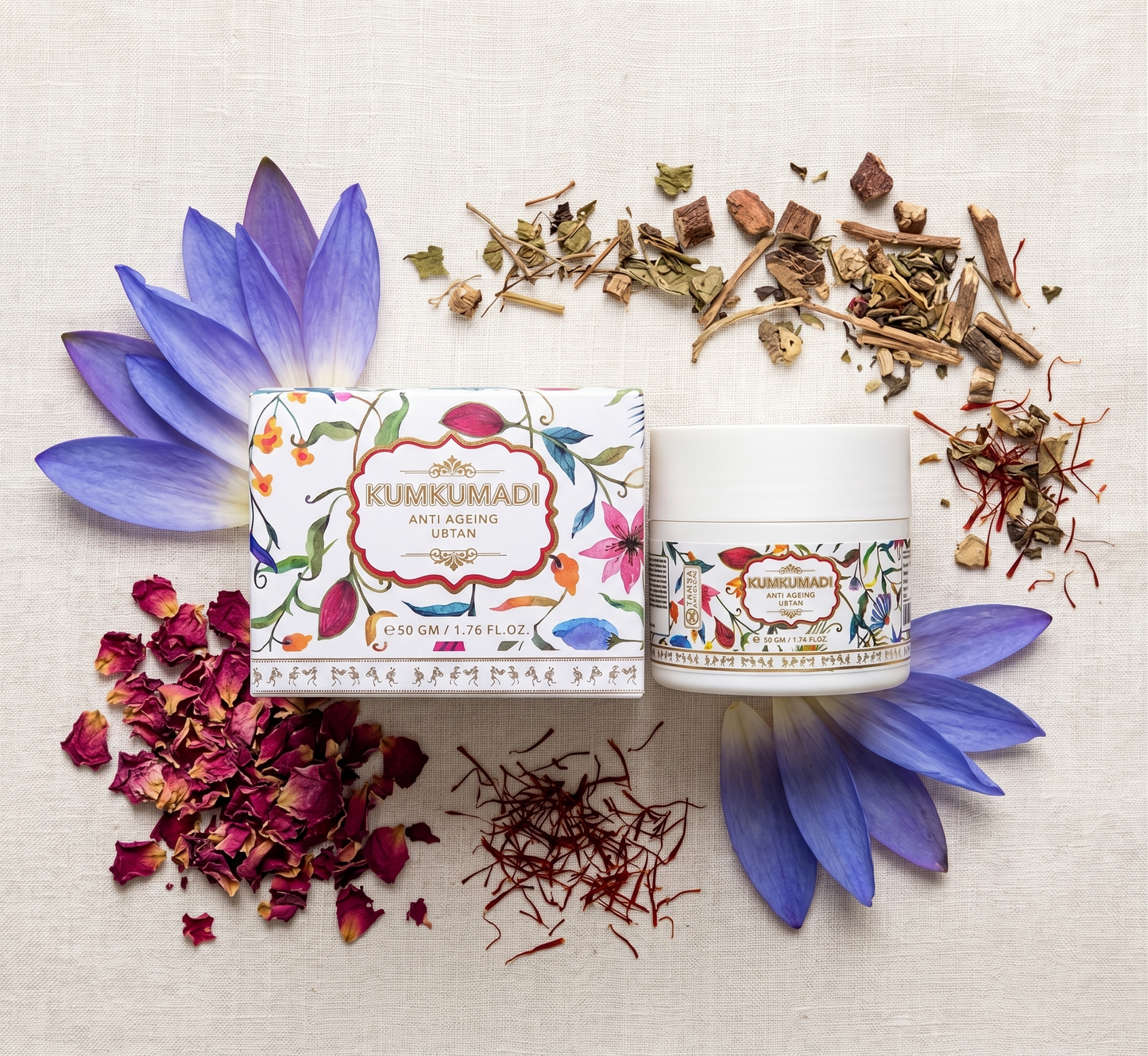 Ayurvedic Kumkumadi Anti-Ageing Ubtan for Glowing & Youthful Skin