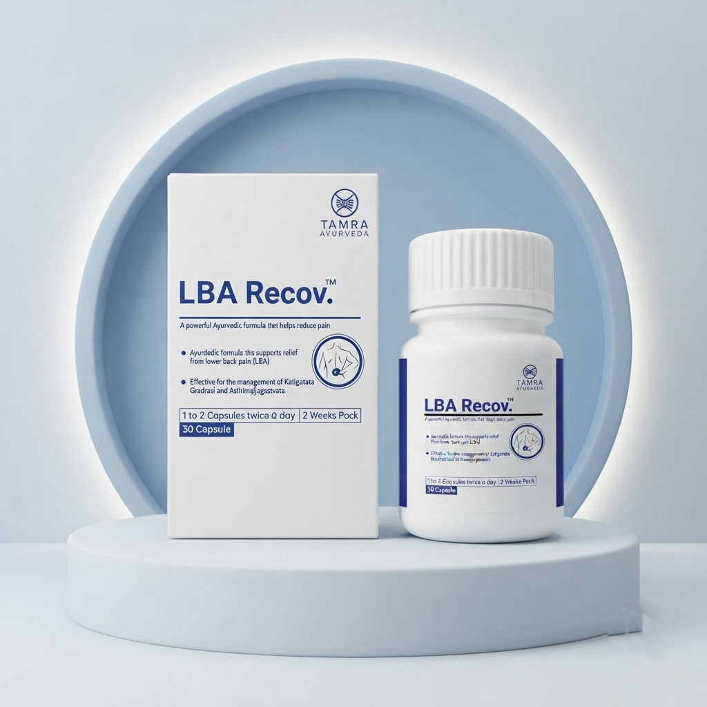 LBA Recov Capsules for Lower Back Pain Relief, Mobility & Spine Wellness