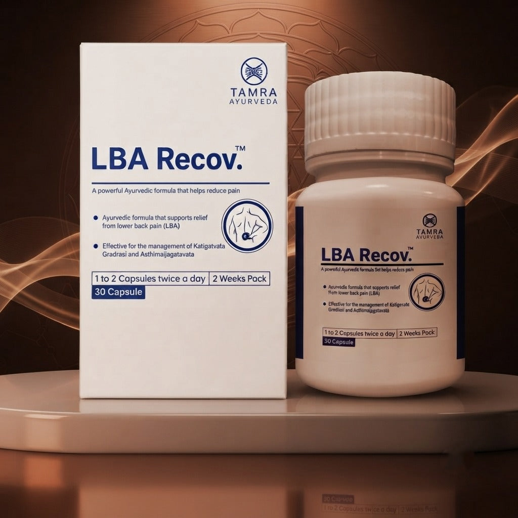 LBA Recov Capsules for Lower Back Pain Relief, Mobility & Spine Wellness