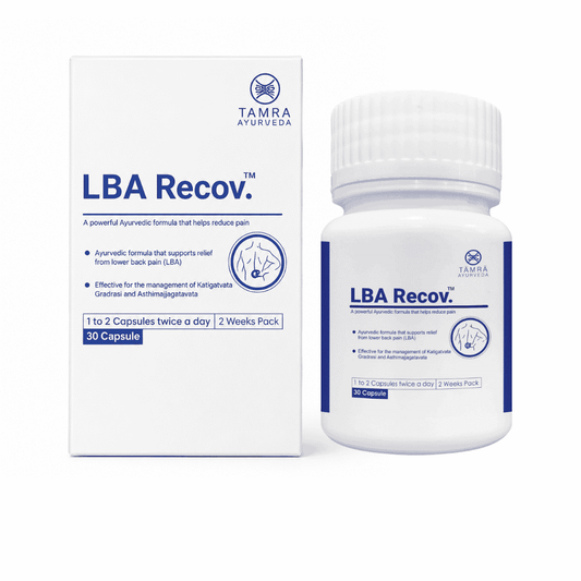LBA Recov Capsules for Lower Back Pain Relief, Mobility & Spine Wellness