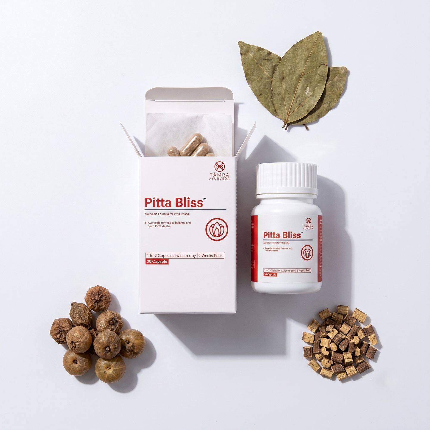 Pitta Bliss Capsule – Ayurvedic Support for Pitta Balance & Digestive Health