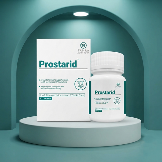 Tamra Prostarid Capsule – Ayurvedic Support for Prostate Health & Urinary Function