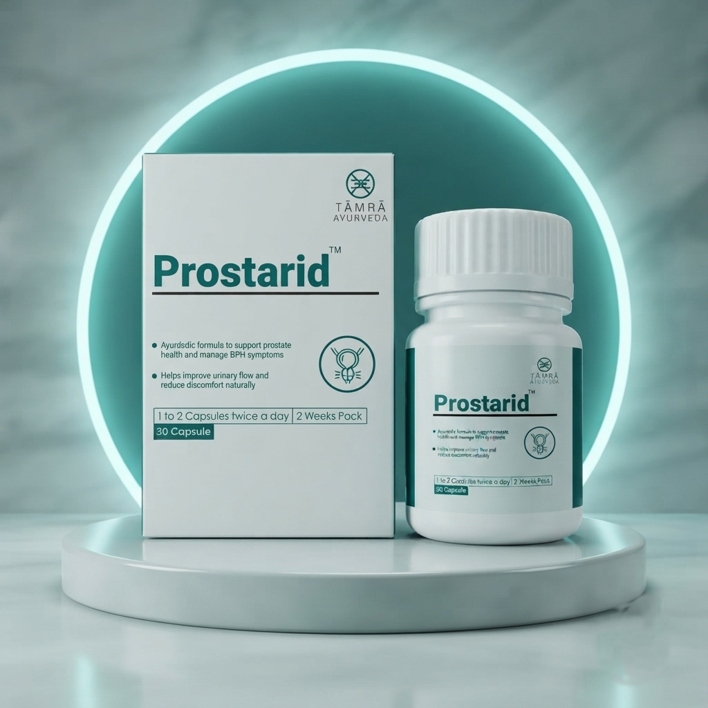 Tamra Prostarid Capsule – Ayurvedic Support for Prostate Health & Urinary Function