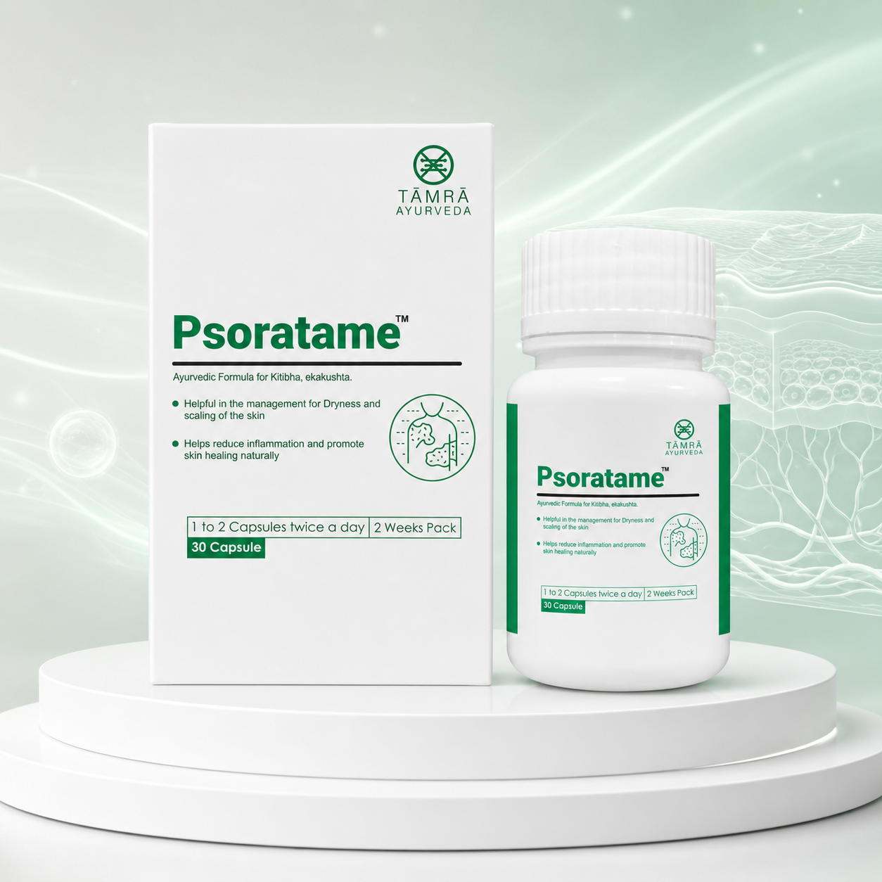 Psoratame Capsule – Ayurvedic Support for Psoriasis & Skin Health