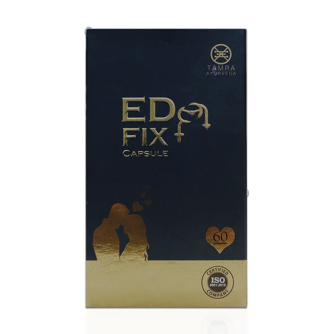 Tamra ED Fix ayurvedic capsule box for men's sexual wellness 60