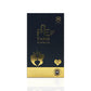 Black and gold packaging of Tamra PE TAME CAPSULE with certification logos on a white background