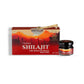 Tamra Shilajit packaging with a jar of shilajit on a white background